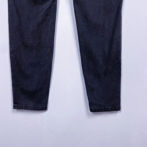 J. Jill 5 Pocket Leggings Jeans‎ Size 12 Gray Faded Black Stretch Denim Mid Rise - Picture 9 of 16